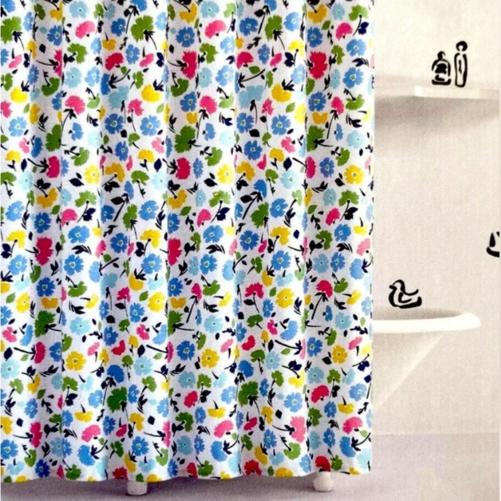 Kate Spade Gala Floral Shower Curtain